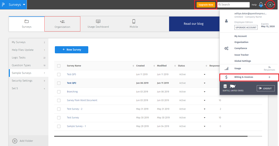 Survey Software Help Image